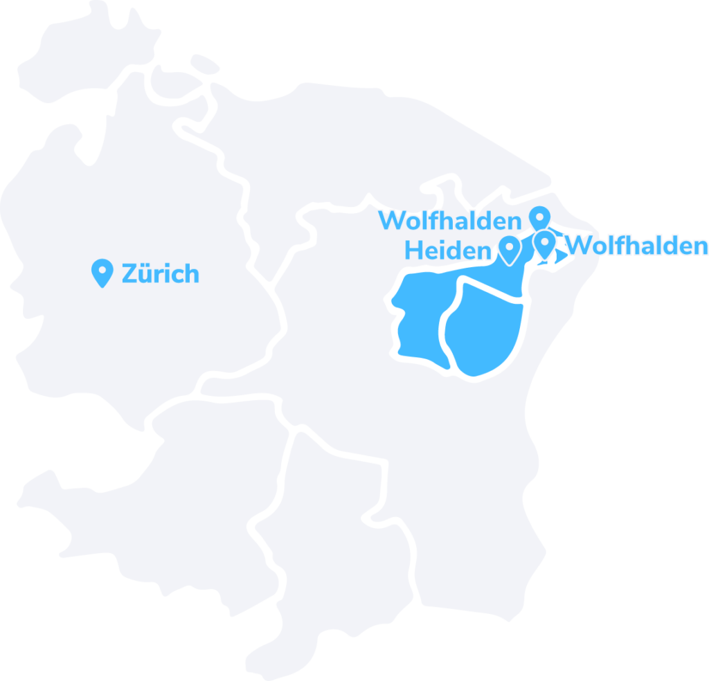 IT St. Gallen | Wir stehen Ihnen auch in Wolfhalden, Heiden und Oberegg zur Verfügung.